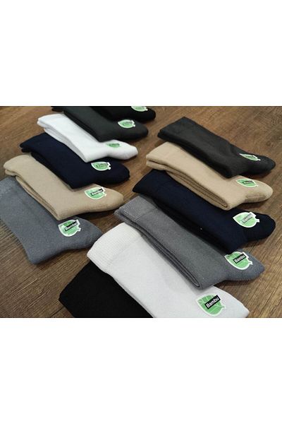 Leement socks 12 чифта безшевни детски чорапи до глезена от бамбук - дълги до глезена за училище