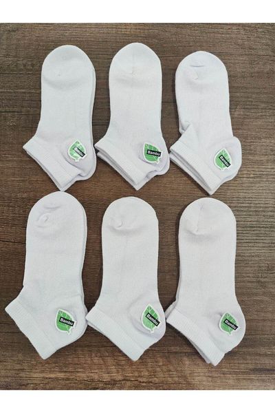 Leement socks 6 Pairs Seamless Children's Bamboo Booties Summer Socks