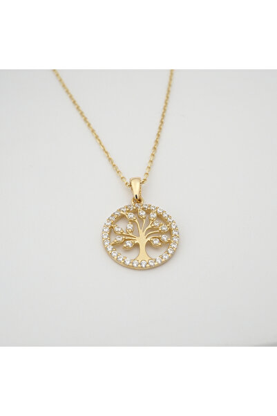 geste jewellery Hayat Ağacı Kolyesi