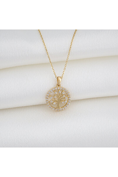 geste jewellery Hayat Ağacı Kolyesi