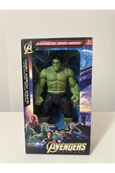 Cango Avengers Hulk Işıklı Figür Oyuncak Yeşil Dev Adam süper Kahraman Hulk