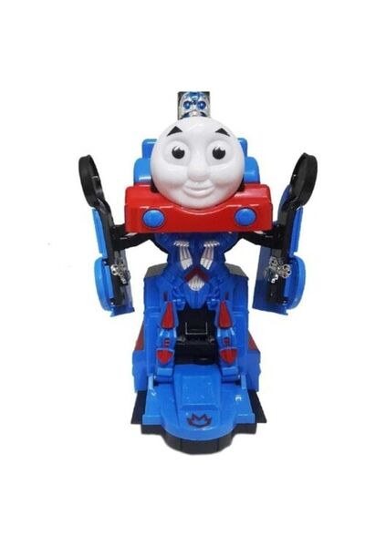 THOMAS Mavi Robota Dönüşen Transformers Sesli Işıklı Tren