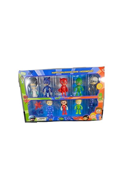 HİF Giftory Justice League Pjmasks Süper Kahraman Oyuncaklar 9'lu