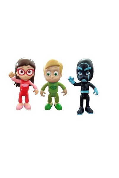 CanEm Pj Masks Pijamaskeliler Amaya, Kertenkele , Ve Gece Ninjası