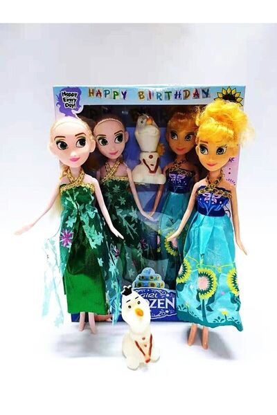 Karlar Ülkesi – Frozen Happy Every Day Frozen Elsa Anna Ve Olaf Et Bebek