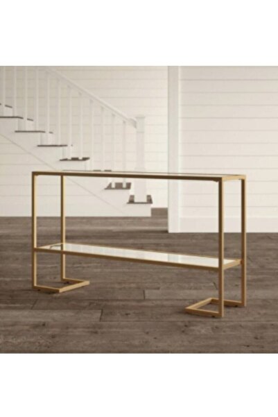 Hitit Dekorasyon Zodoi Gold Metal Dresuar/konsol