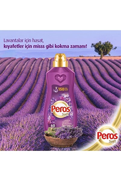 Peros KONSANTRE LAVANTA BAHÇESİ VE BEGONVİL 1440 ML X 3 ADET