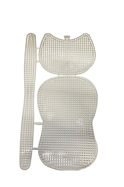 aladepo حقيبة بلاستيكية منقوشة على شكل قطة بيضاء، تصميم مريح وأنيق