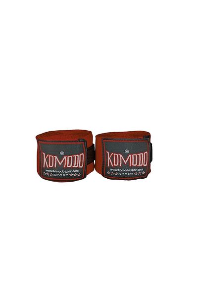 KOMODO SPORT Kick Boxing & Muay Thai Cloth Kaval Footrest Protector, 3.5 M Bandage and Mouthguard