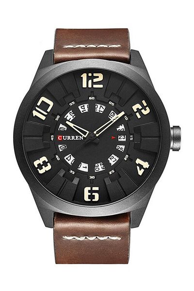 Curren 8258 Calendar Strap Men's Wristwatch