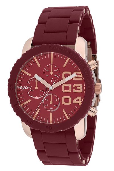 Vegans 3585 Women's Silicone Cord Wristwatch