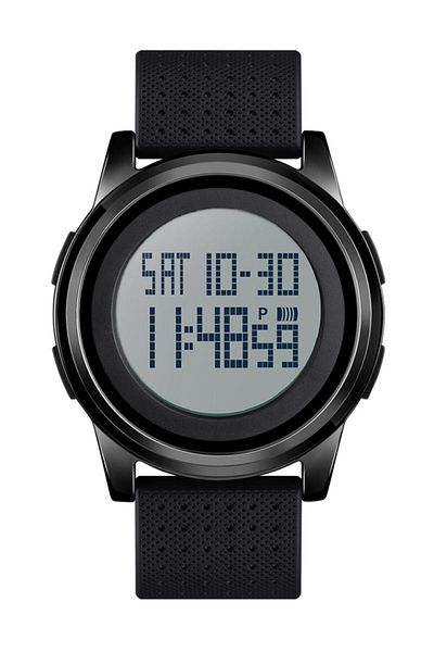 Vegans 1502 Silicone Digital Men's Wristwatch