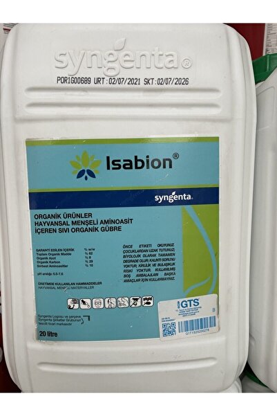 SYNGENTA Isabion 20 Lt Hayvansal Aminoasit