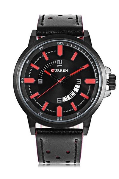 Curren 8228 Calendar Strap Men's Wristwatch
