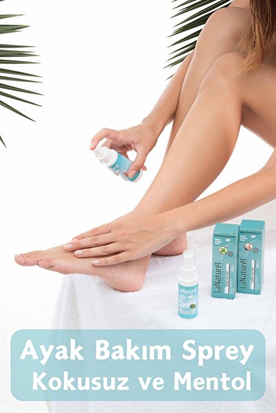 LaNaturel Doğal Ayak Kokusu Giderici Sprey Kokusuz