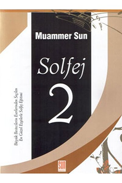 Sun Yayınevi Sun Ynl. Solfej 2 Muammer Sun N11.283