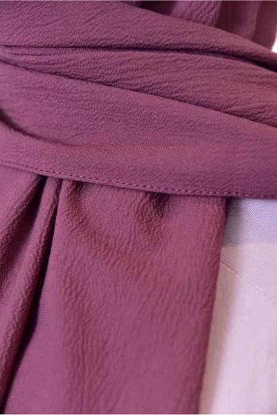 BURDEN IPEK Laurel Shawl Plum