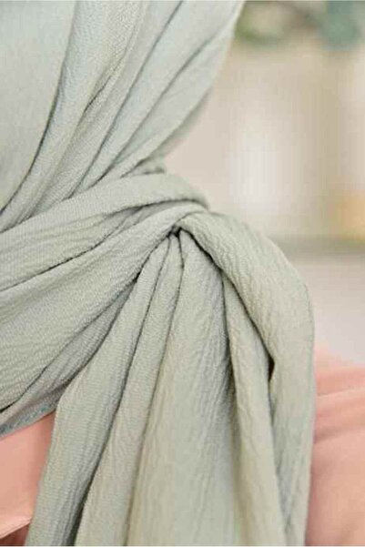 BURDEN IPEK Mint Colored Laurel Shawl