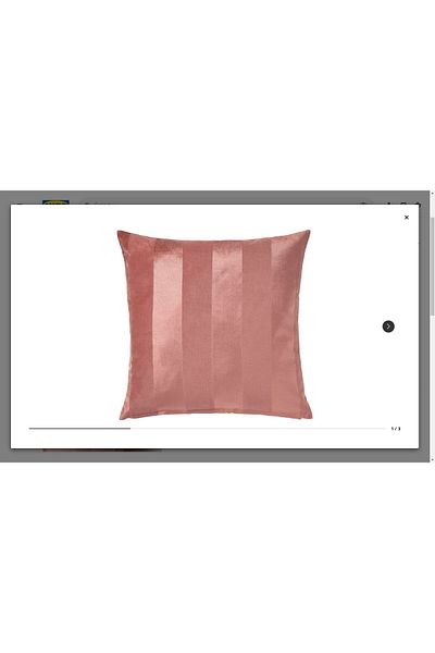 IKEA Ροζ Κάλυμμα Ριχτάρι 50x50 εκ