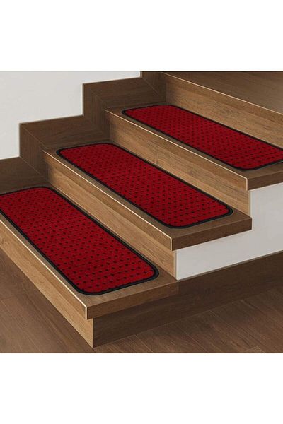 Stepmat Curl Carpet Non-Slip Base Stair Step Mat / Carpet