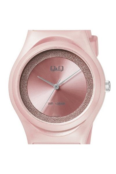 Q&Q Women's Wristwatch with Waterproof Silicone Band