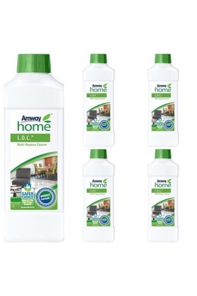 Amway Loc Çok Amaçlı Temizleyici 5 X 1 Lt Home™ L.o.c.™
