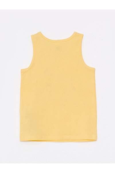 LC Waikiki Crew Neck Printed Cotton Baby Girl Undershirt, Pack of 2