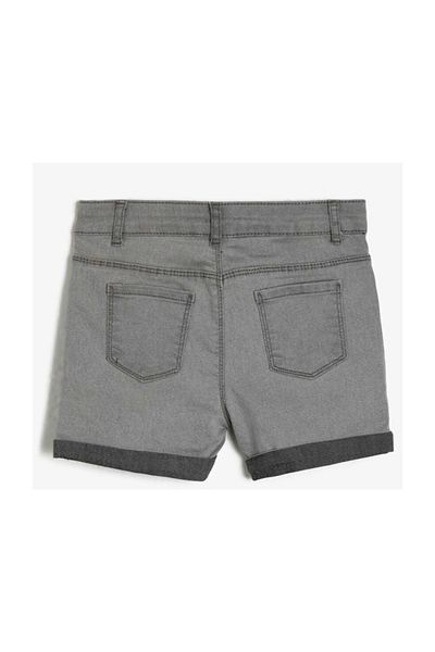 Koton Kids Gray Girl's Shorts & Bermuda 0YKG47950OD