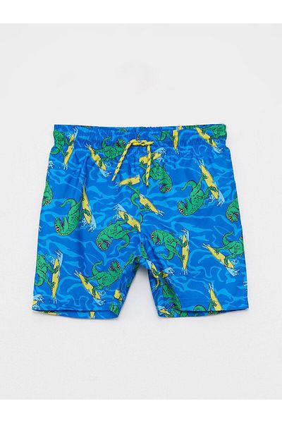 LC Waikiki Crew Neck Printed Boys Swimming Suit
