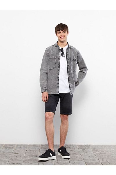 LC Waikiki Ανδρικό τζιν σορτς - Standard Fit