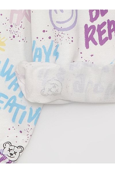 LC Waikiki Hoodie για κορίτσια - Μακρυμάνικο, εμπριμέ