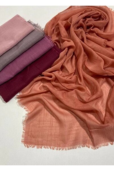 Organic Scarfs Tesettür 5'li Flamlı Pamuklu Yazma Eşarp 100x100cm