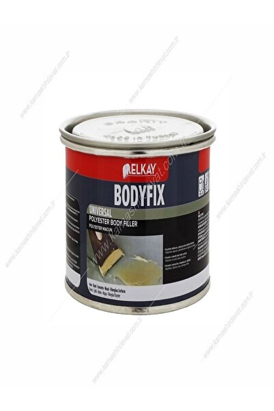Elkay Bodyfıx Universal Polyester Macun Demir,çelik,ahşap,fiberglas Yüzeyler 600 gr Pasta 25 gr