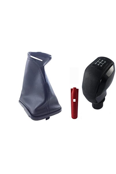 Genel Markalar Fiat Linea Punto Siyah Cam Kapak Vites Körüğü Ve Spor Topuzu S...