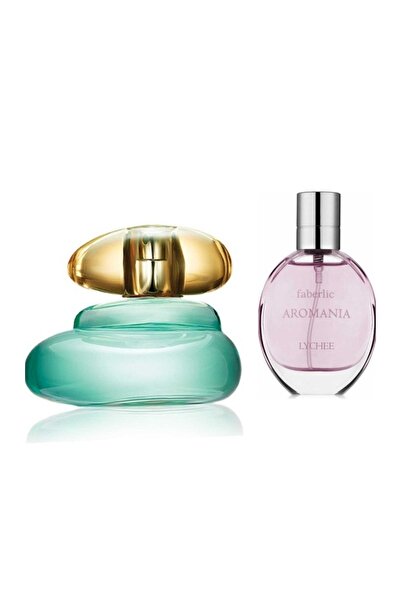 Oriflame Elvie Edt 50 ml Kadın Parfüm +aromania Lychee Edt 30 ml Kadın Parfümü