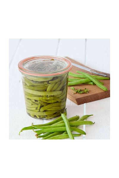 Weck Jar Glass Storage Container 580 Ml (6 Pieces)