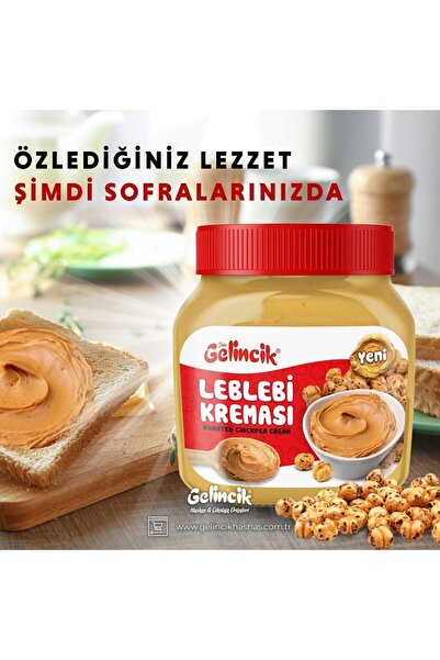 Gelincik Kahvaltılık Sürülebilir Doğal Katkısız 650gr Özel Üretim Orijinal Leblebi Kreması