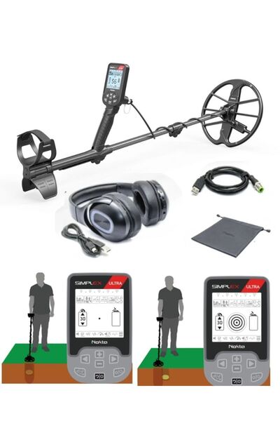 Nokta Makro Simplex Ultra Metal Dedektörü Yeni Nesil Seri Gelişmiş Teknik Per...