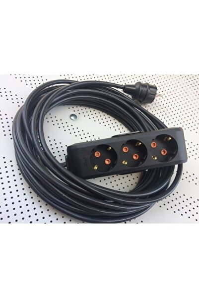 VİKO Multi-let 3lü 8 Metre Uzatma Kablosu Sekiz M. Topraklı Çocuk Korumalı