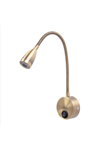 AKDENİZ AYDINLATMA ELEKTRİK MALZEMELERİ Hotel Type Bedside Led Reading Lamp Sconce