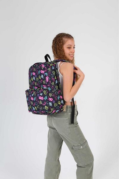 KAUKKO Rucsac Neon Art Nature - K1702