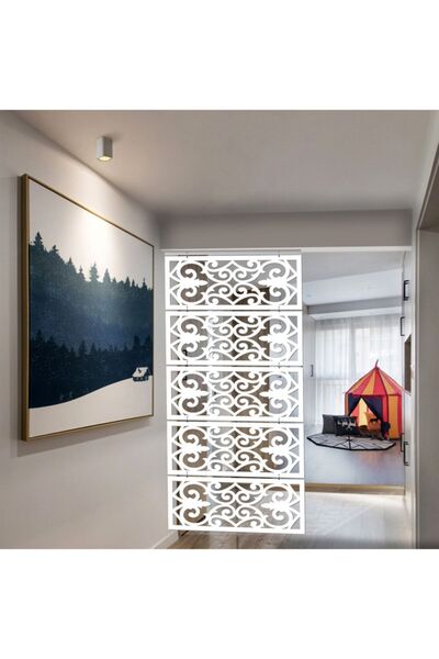 Liar Dekor Liar Askılı Seperatör (Paravan) - LAS-206 - (100 cm x 210 cm) - (B...