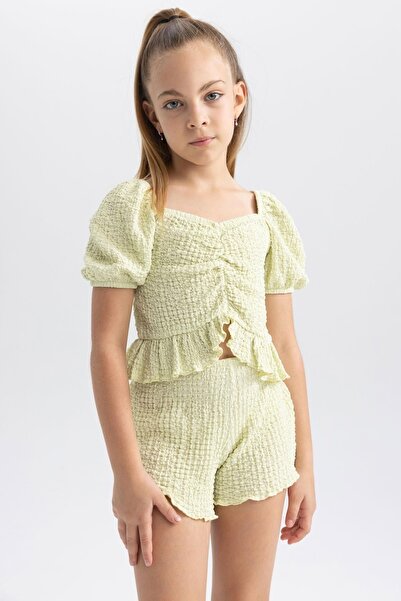 DeFacto Girl's Wrapped Shorts B0878a823hs