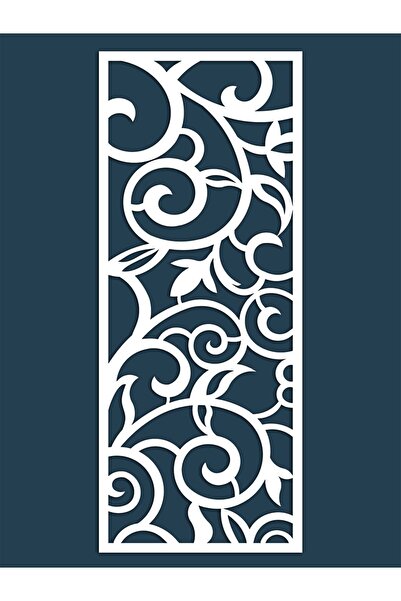 Liar Dekor Liar Ahşap Seperatör (Paravan) - KSP-208 - (18 mm) - (60 cm x 160 ...