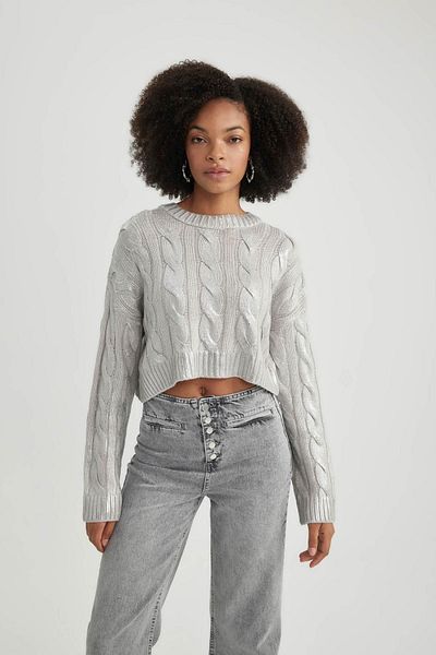DeFacto Oversize mikina Crew Neck B3874ax23wn