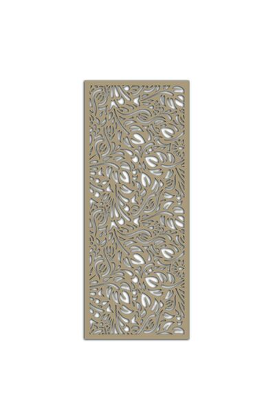 Liar Dekor Liar Ahşap Seperatör (Paravan) - KSP-75 - (18 mm) - (69 cm x 139 cm) - (Ham)