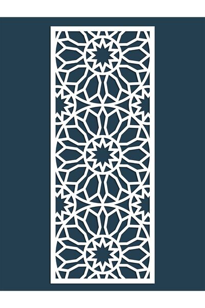 Liar Dekor Liar Ahşap Seperatör (Paravan) - KSP-201 - (18 mm) - (60 cm x 160 ...