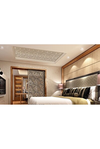 Liar Dekor Liar Ahşap Seperatör (Paravan) - KSP-90 - (18 mm) - (60 cm x 160 cm) - (Ham)