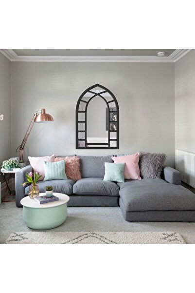 Liar Dekor Liar Pencere Ayna - Lpa-01 - (ANTRASİT GRİ) (1.7 MM PLEKSİ AYNA)