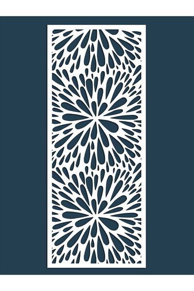 Liar Dekor Liar Ahşap Seperatör (Paravan) - KSP-195 - (18 mm) - (69 cm x 139 ...